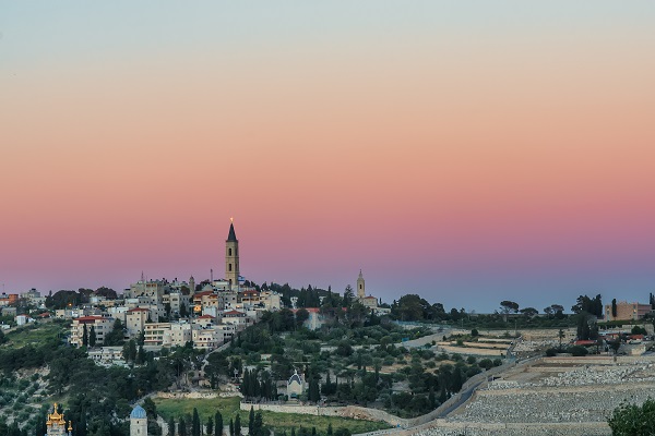 The Mount of Olives in Jerusalem in Israel